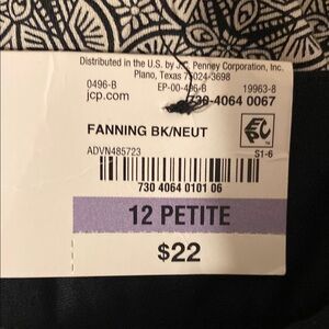 Worthington Black and Neutral Pants